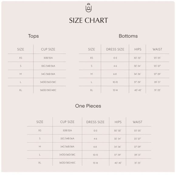 Stone Fox Swim Lei Lei Conch Bikini Top Size XS - Picture 6 of 6